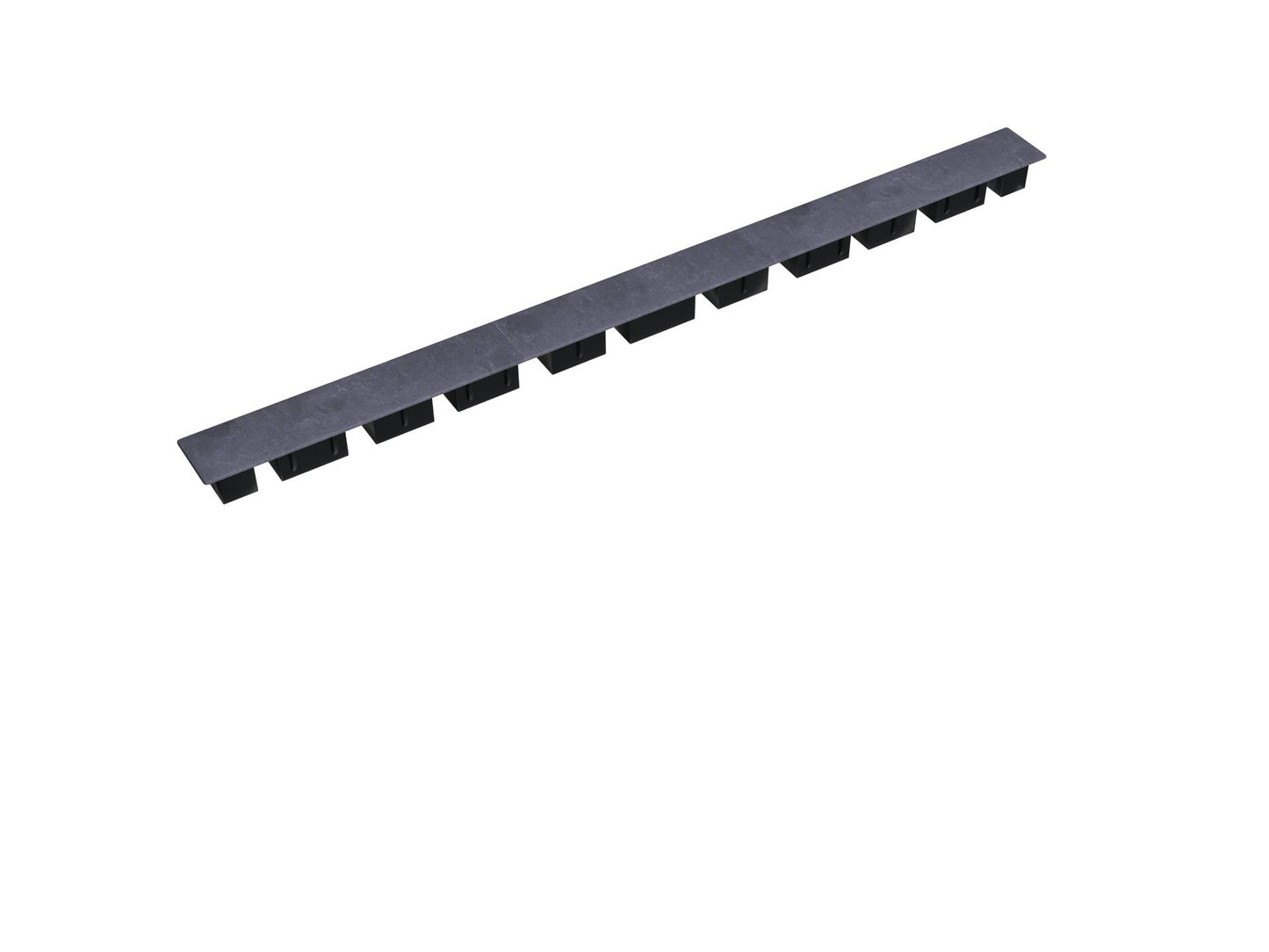 Palisaden Sichtschutz inkl. Alukern 200x50x3,5cm