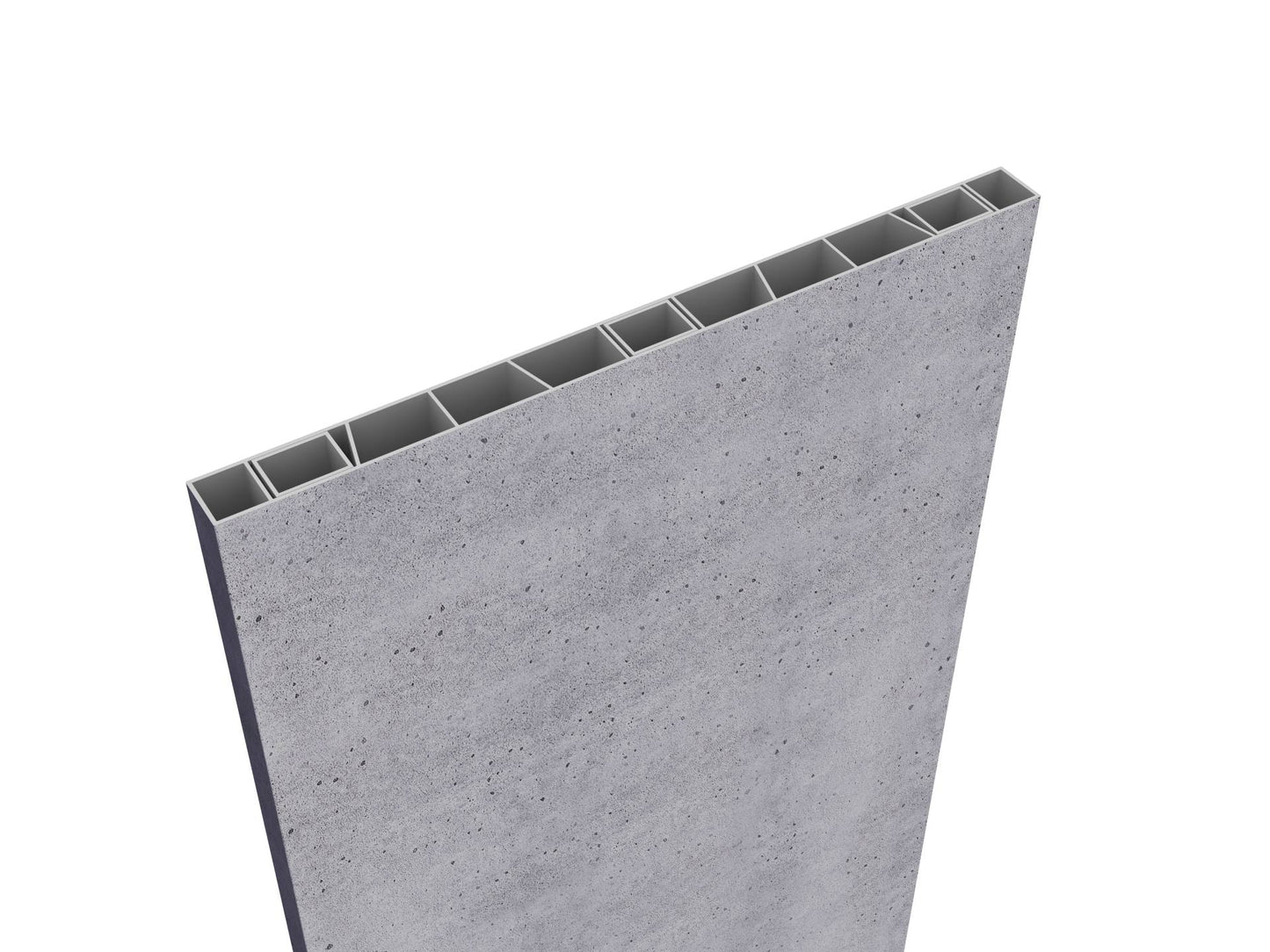 Palisaden Sichtschutz inkl. Alukern 200x50x3,5cm