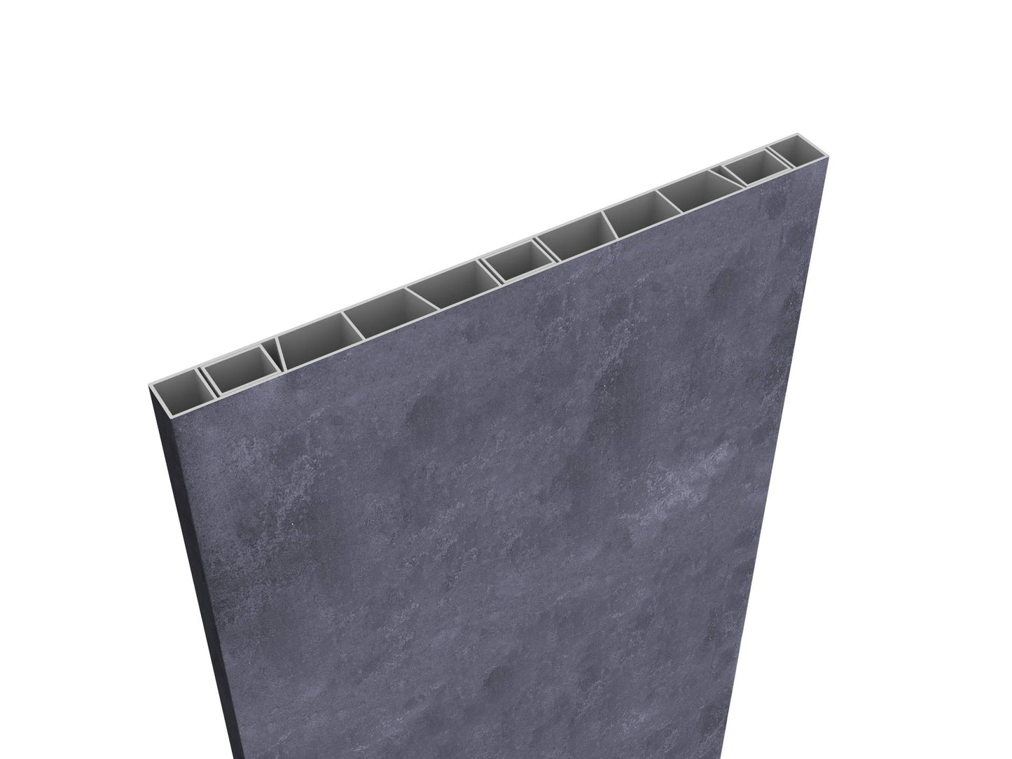 Palisaden Sichtschutz inkl. Alukern 200x50x3,5cm