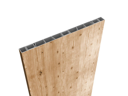 Palisaden Sichtschutz inkl. Alukern 200x50x3,5cm