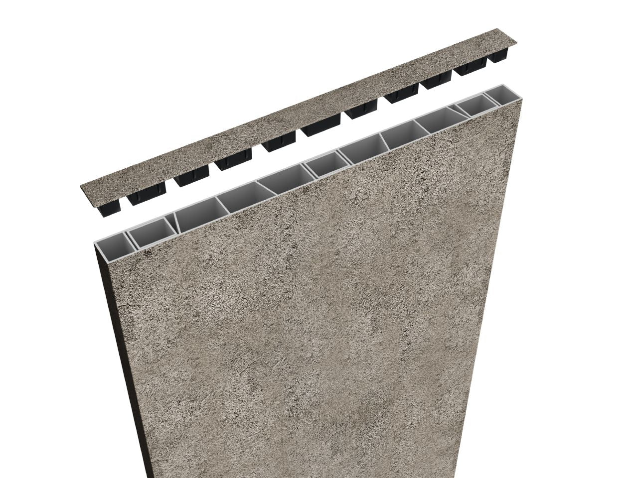 Granit Palisaden Sichtschutz
